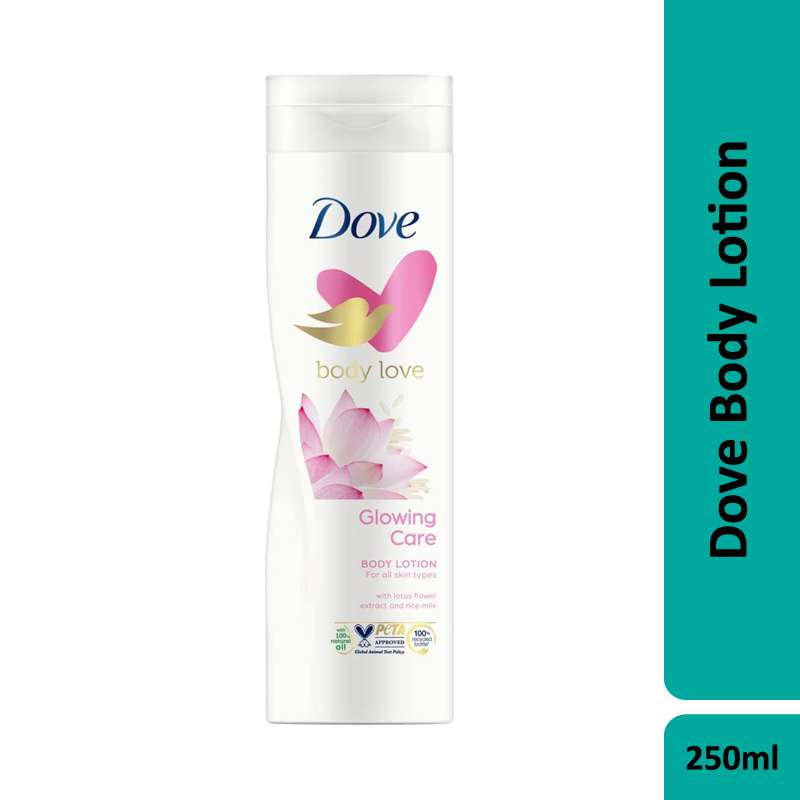 Dove Glowing Care Body Lotion 250ml