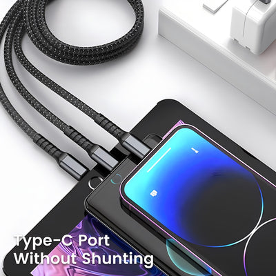 Fast Charging 3-in-1 USB Cable
